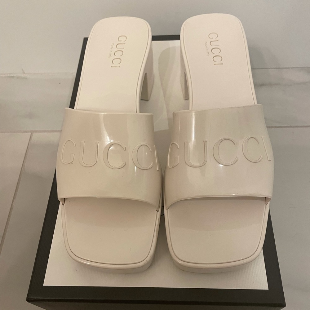 Gucci Rubber Slide Sandal